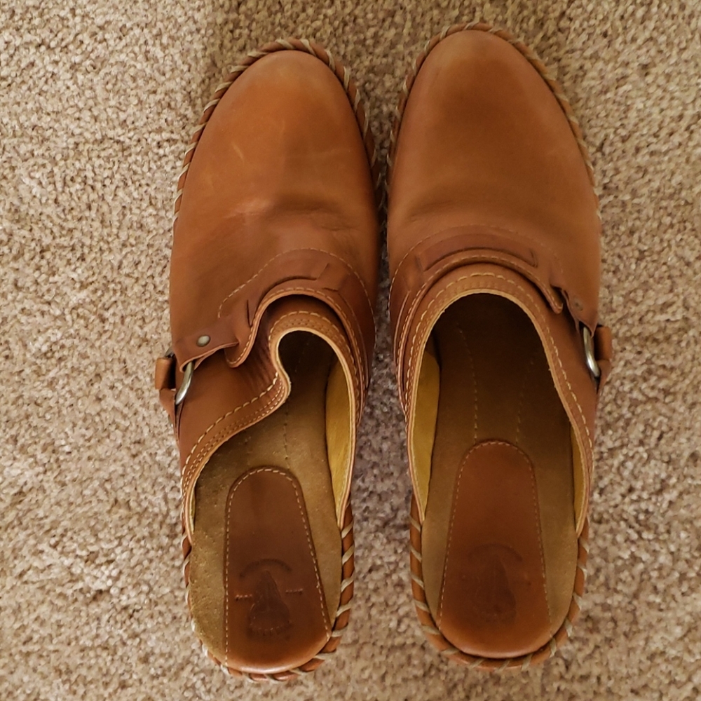 Frye's clogs